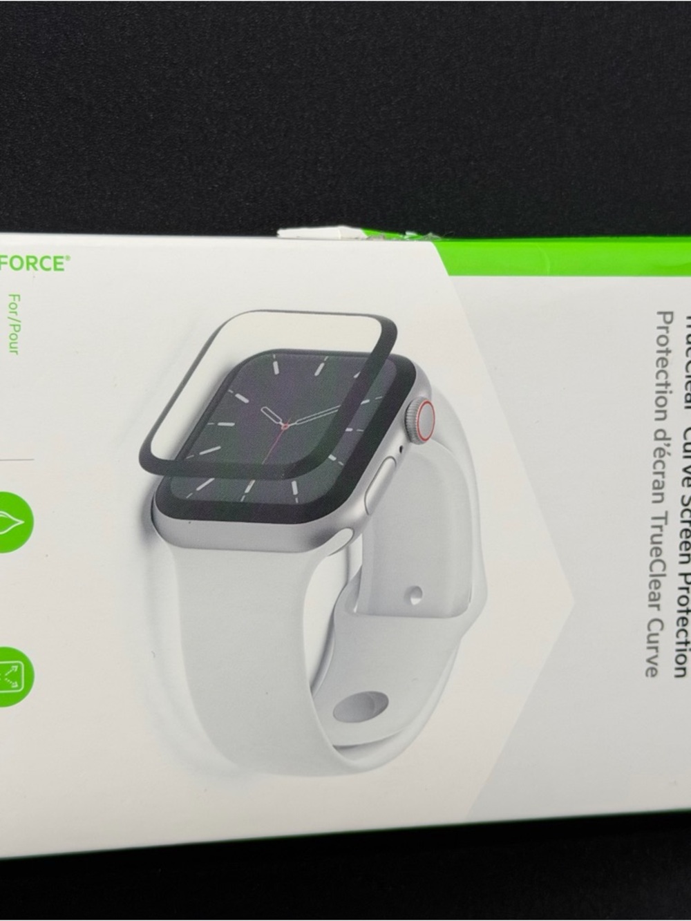 belkin White and Black Watch Screen Protector Kit